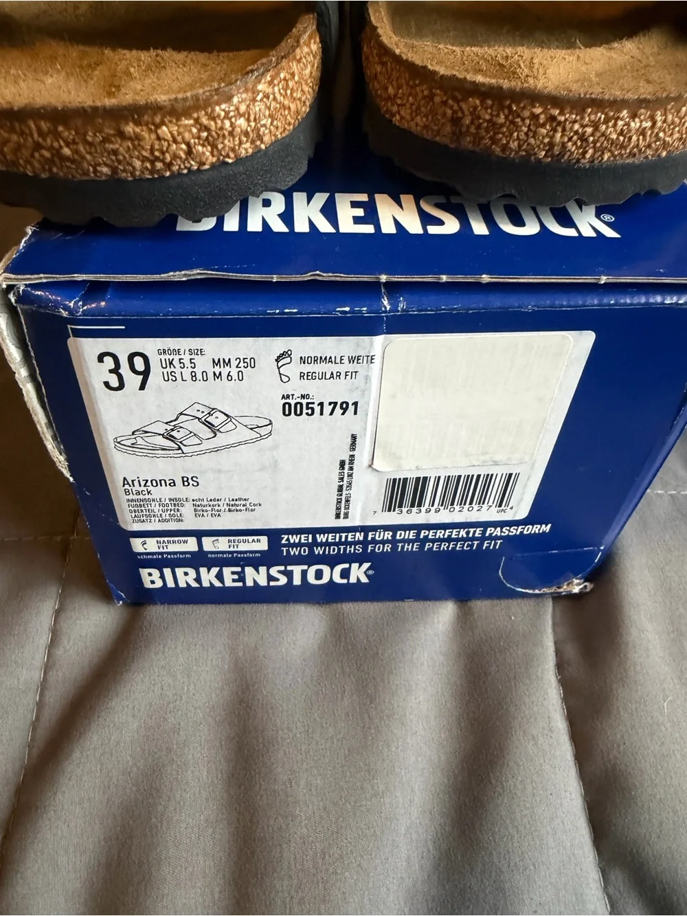 Birkenstock Arizona. New!